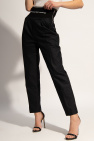 Alexander Wang Pleat-front trousers with logo