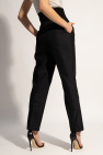 Alexander Wang Pleat-front trousers with logo