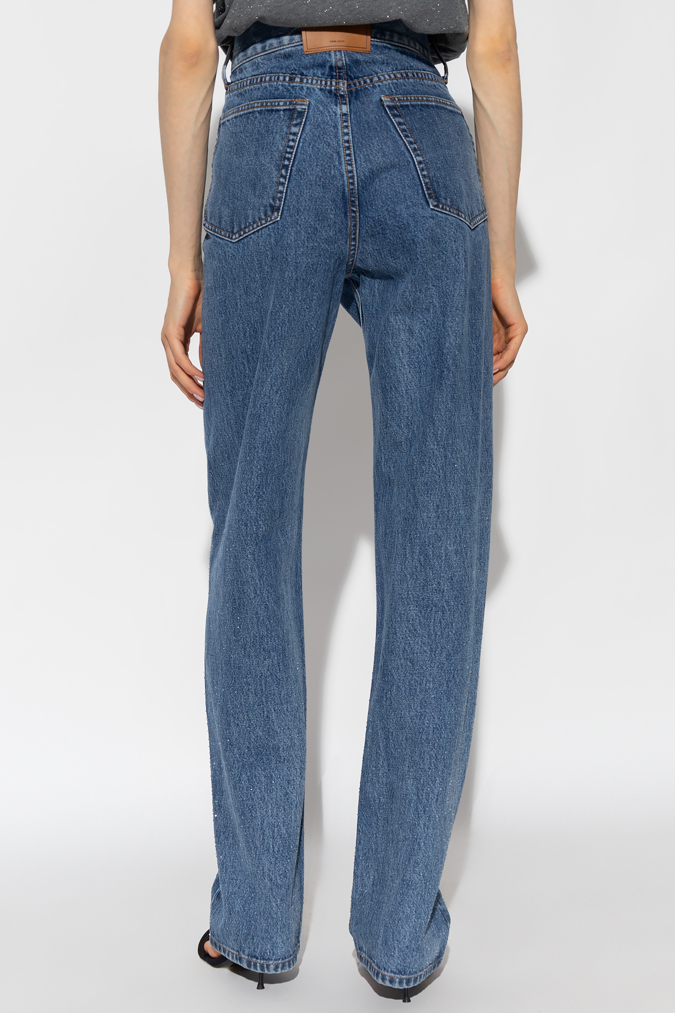 Alexander Wang Jeans with crystals