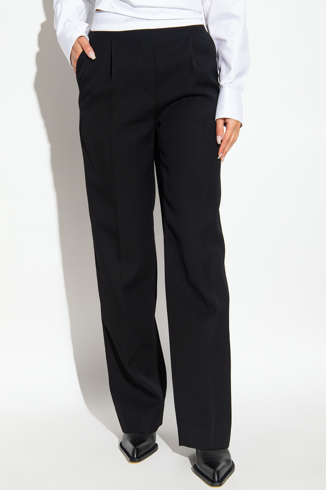 Alexander Wang Pleat-front trousers