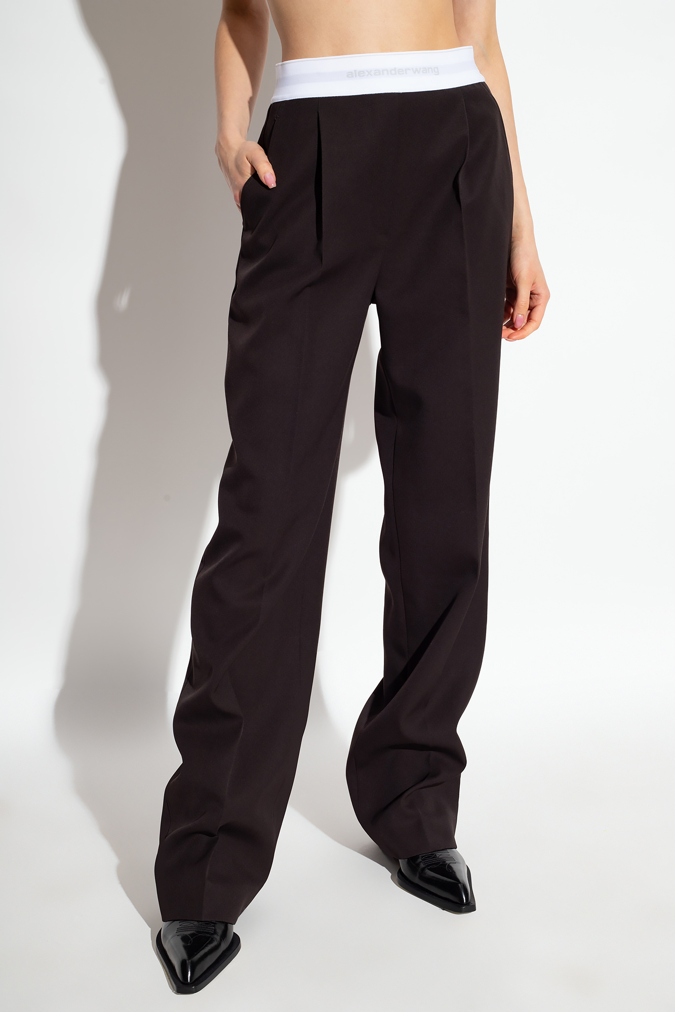 Alexander Wang Pleat-front trousers