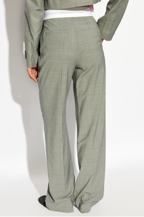Alexander Wang Wool trousers with crease by Alexander Wang