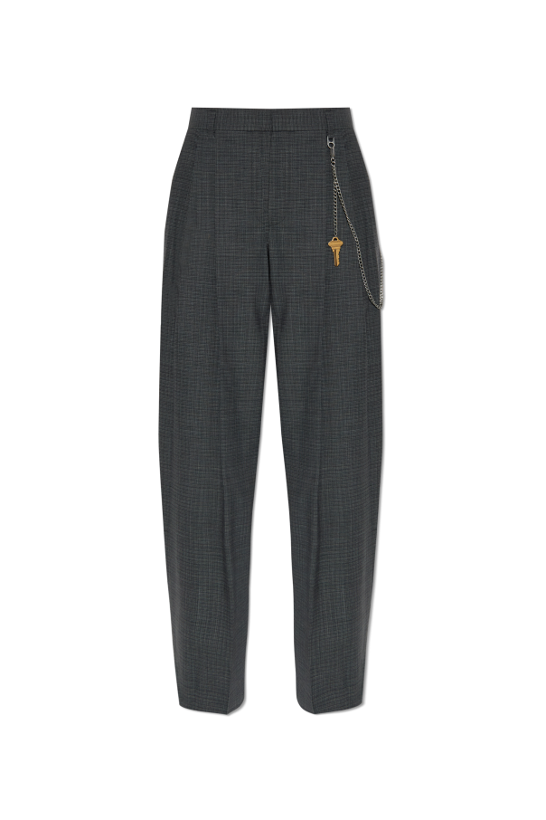 Plaid patterned trousers od Alexander Wang