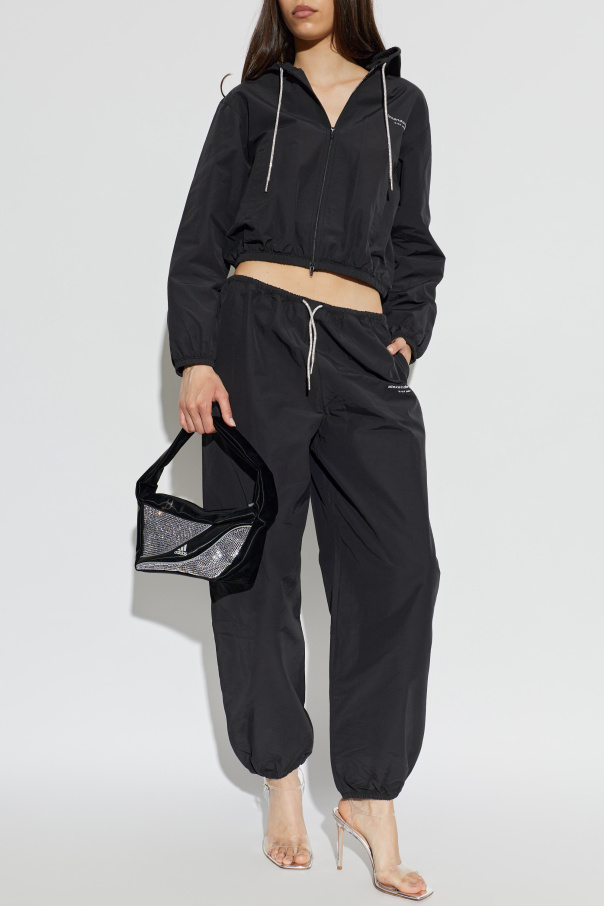 Alexander Wang Trousers with logo