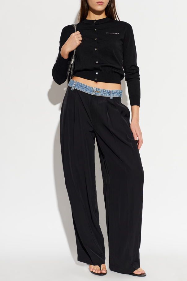 Alexander Wang Pantalones con pinzas