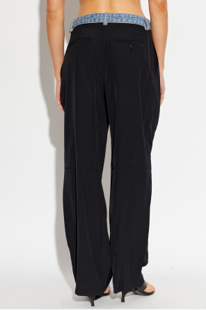 Alexander Wang Pantalones con pinzas