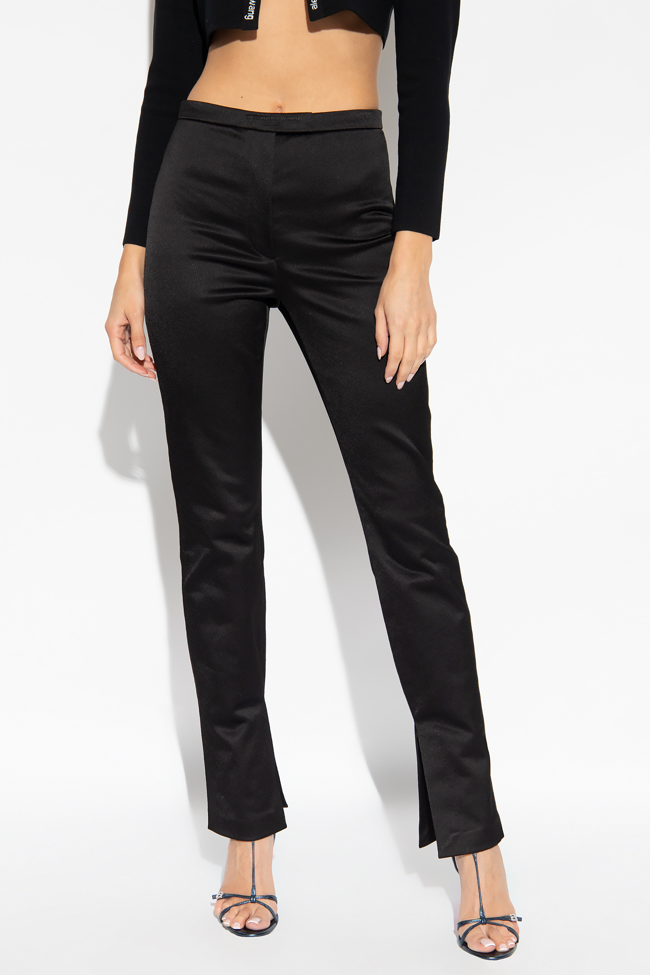 Alexander Wang Trousers with logo