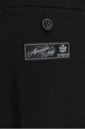 Alexander Wang Wool pleated trousers