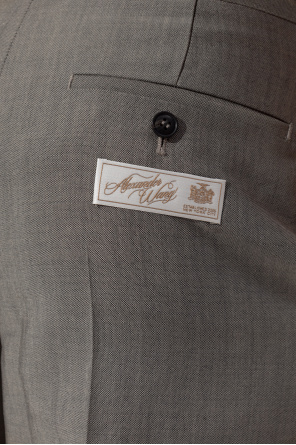 Alexander Wang Wollhose mit Bügelfalte