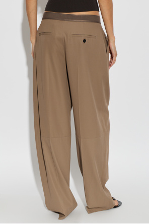 Alexander Wang Calças de perna larga