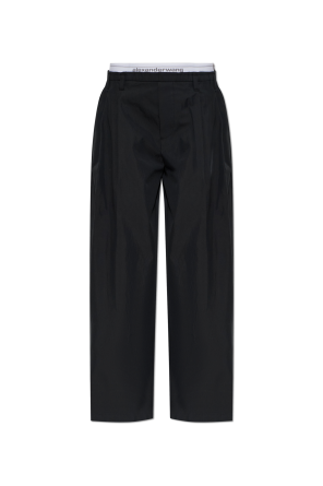 Wide-leg trousers
