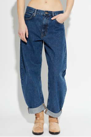 FRAME High-Waist-Jeans