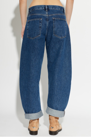 FRAME High-Waist-Jeans