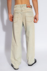 Diesel cream ‘2001 D-MACRO L.32’ jeans