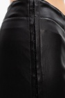 Ann Demeulemeester BLACK Leather trousers