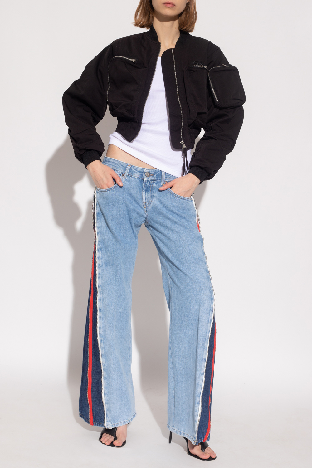 Diesel ‘2002’ jeans with side stripes