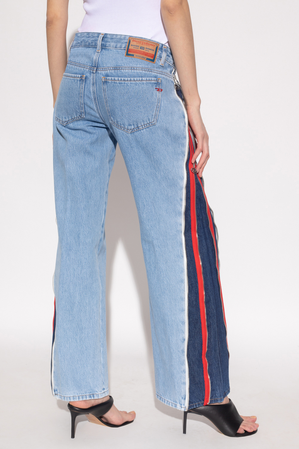 Diesel ‘2002’ jeans with side stripes