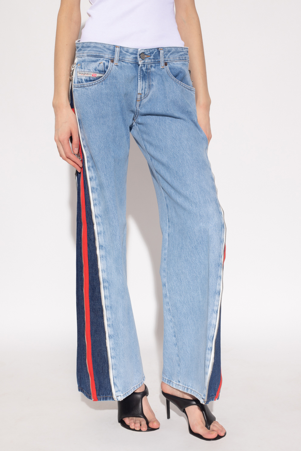 Diesel ‘2002’ jeans with side stripes