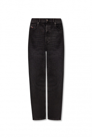 Miss Selfridge Lizzie Højtaljede skinny-jeans med autentiske flænser i mørkvasket blå