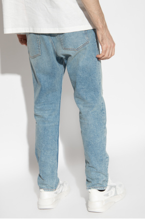 Diesel '2005 Cropped-Jeans mit hohem Bund Weiß