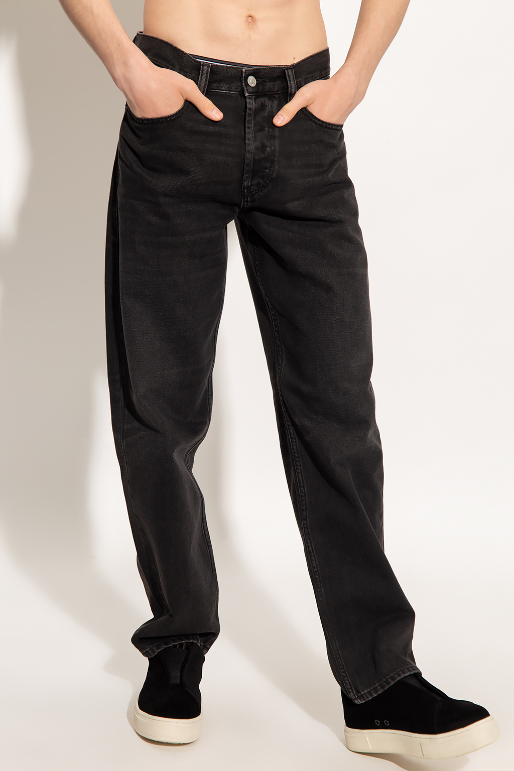 Diesel '2010' loose | StclaircomoShops | jeans Men's Clothing - Abercrombie & Fitch 3-pack t-shirts med rund halsringning i olika färger