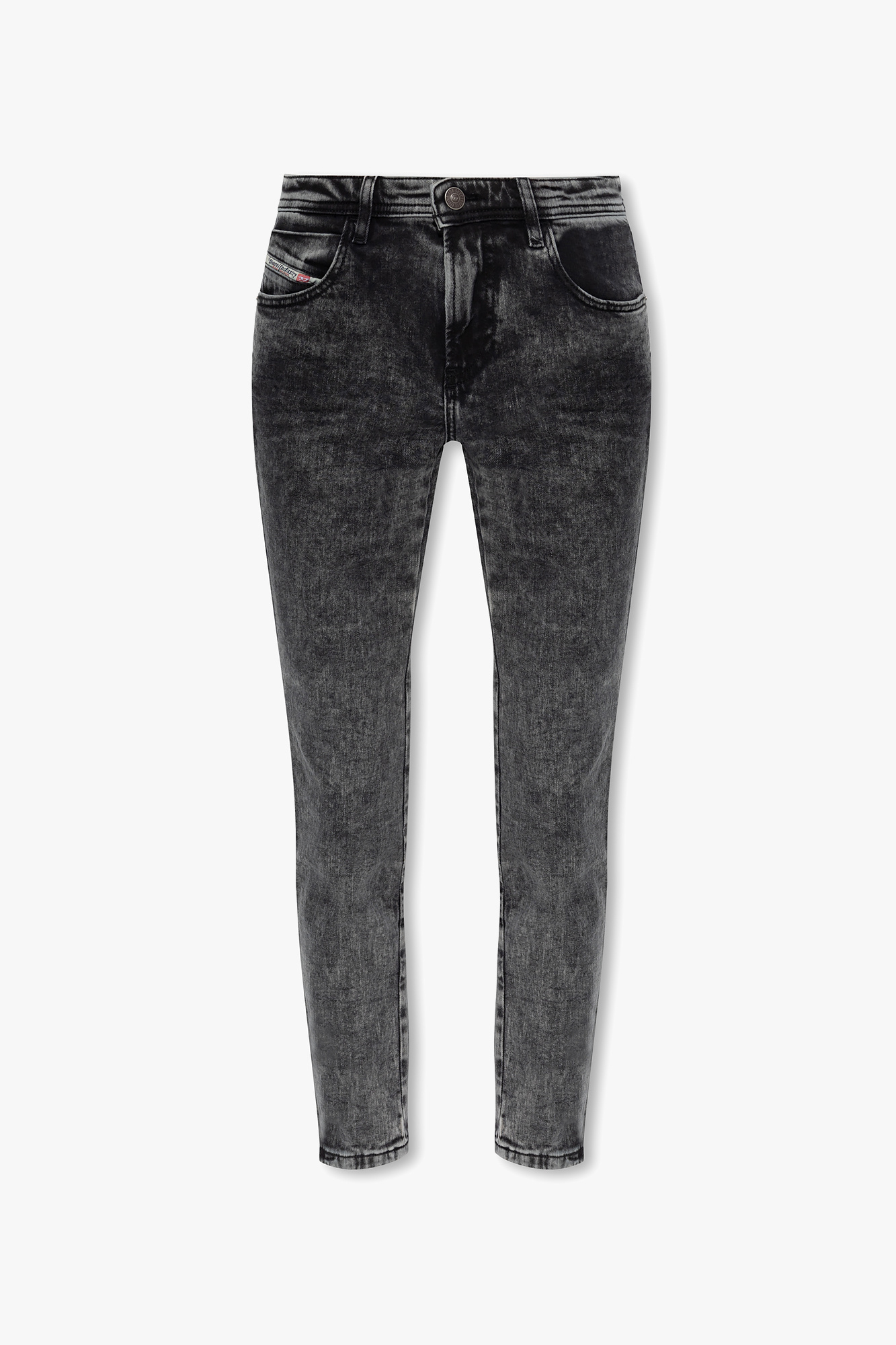 Grey '2015 BABHILA L.30' skinny fit jeans Diesel - River Island Plus tiered  smock mini dress in black - IetpShops Morocco