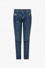 Tall High Rise Distressed Skinny Jeans