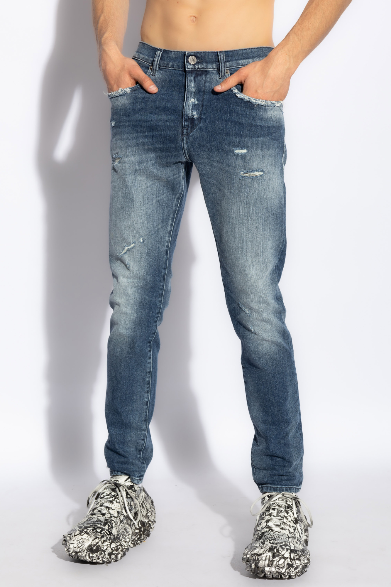 Diesel '2019 D-STRUKT L.32' jeans