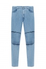 Raf Simons BLUE Raw edge jeans