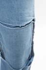 Raf Simons BLUE Raw edge jeans