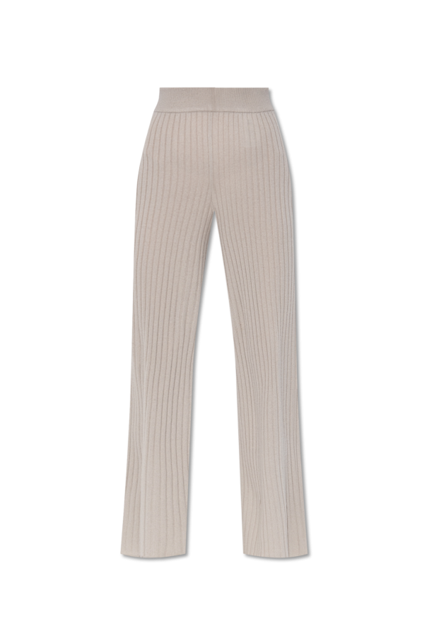 Lisa Yang Prążkowane spodnie ‘Delia’