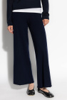 Lisa Yang NAVY BLUE Pants `Ilaria`