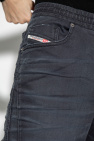 Diesel BLACK ‘2041 D-FAYZA JOGG’ trousers