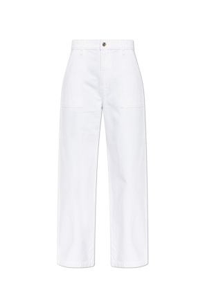 Straight-leg jeans