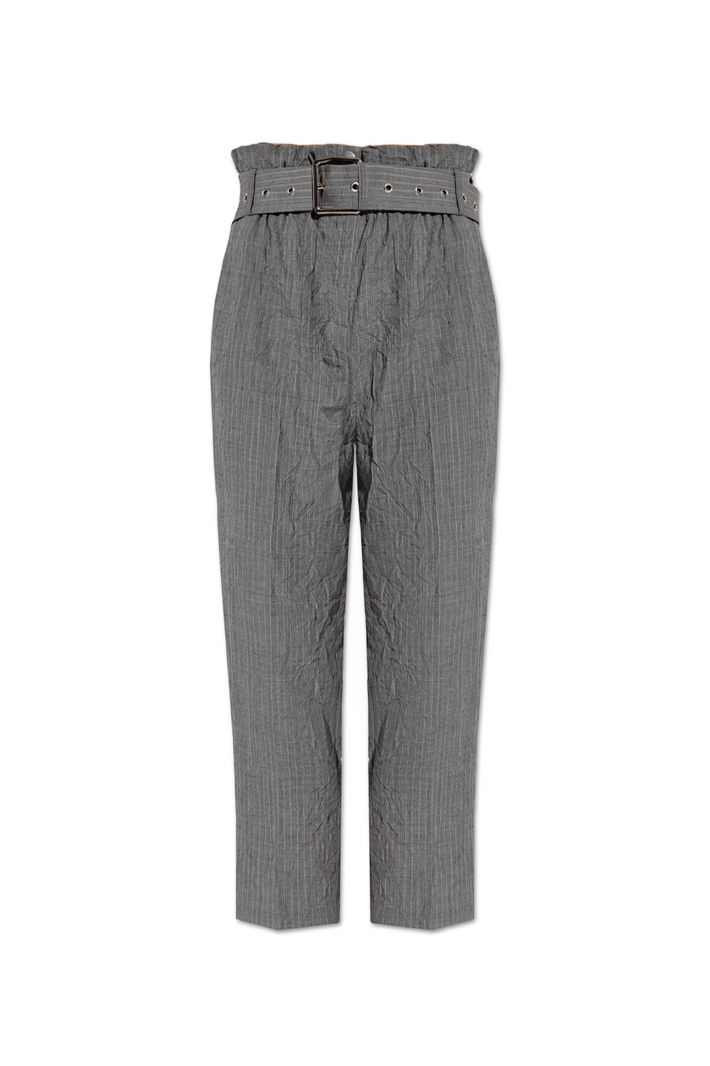 Grey Crushed pleat - Federal Louis straight-leg jeans - GenesinlifeShops GB  - front memory trousers Michael Kors