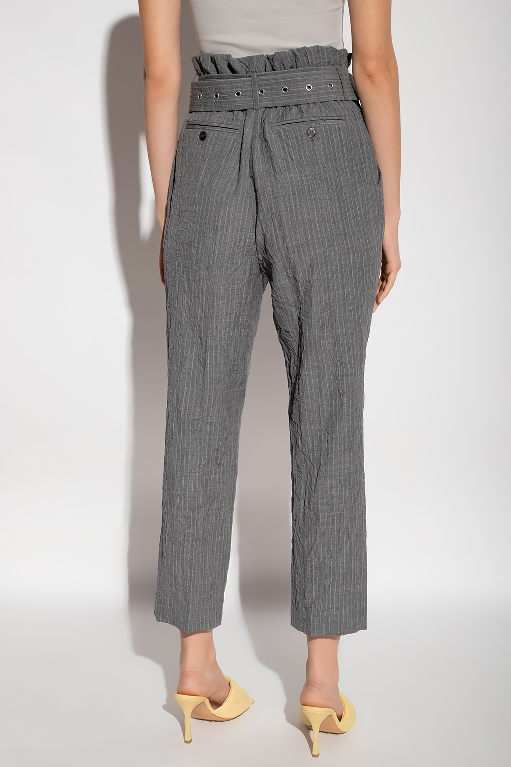 Michael Kors Crushed pleat-front trousers