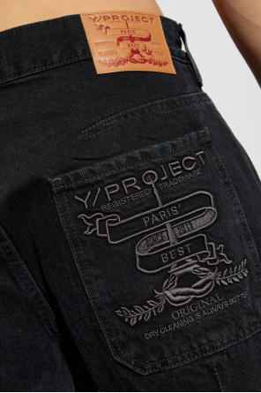 Y Project Jeansy z logo