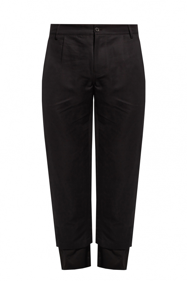 Ann Demeulemeester Trousers with pleats