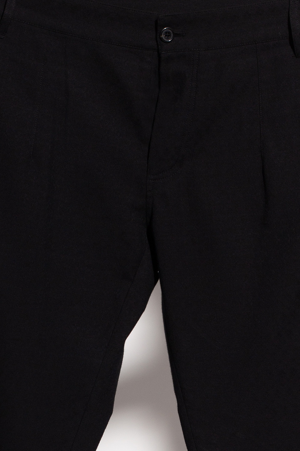 Ann Demeulemeester Cotton dot-print trousers