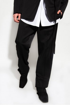 Ann Demeulemeester ‘Floris’ side-stripe trousers