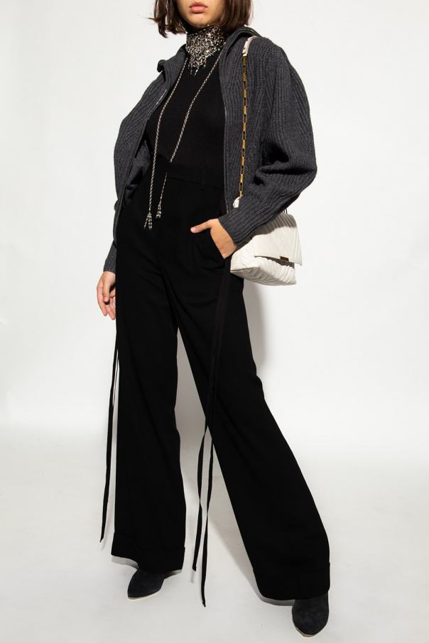 Ann Demeulemeester ‘Bonne’ trousers with tapes