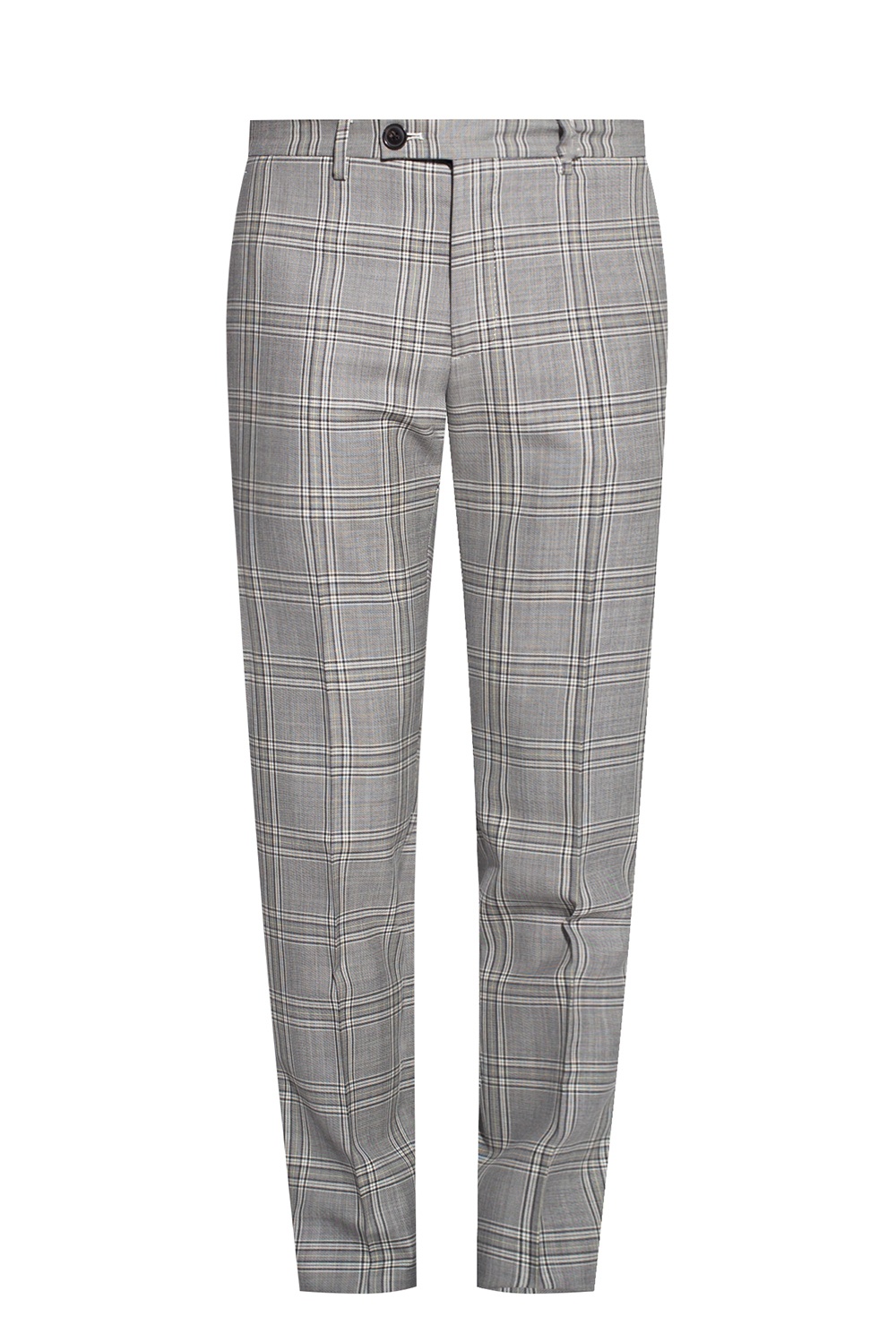 Vivienne Westwood Checked pleat-front trousers