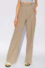 Jacquemus High-waisted linen trousers