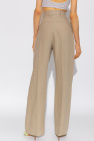 Jacquemus High-waisted linen trousers