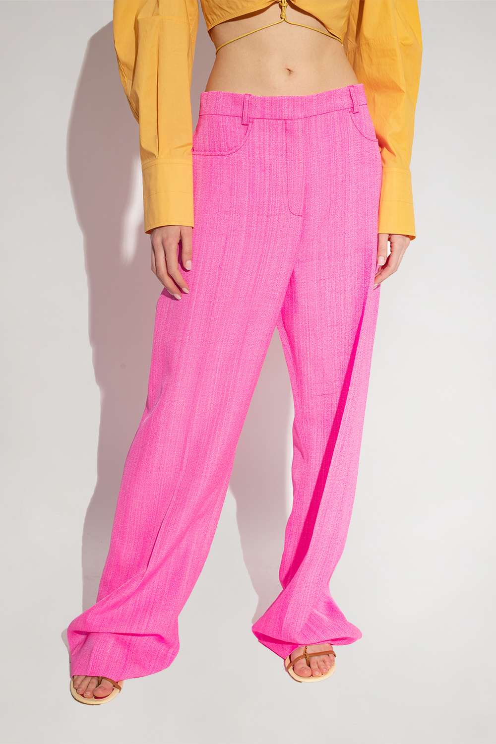 Jacquemus ‘Sauge’ pleat-front trousers