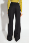 Jacquemus BLACK ‘Sauge’ pleat-front trousers