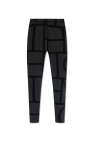 TOTEME GREY Printed leggings