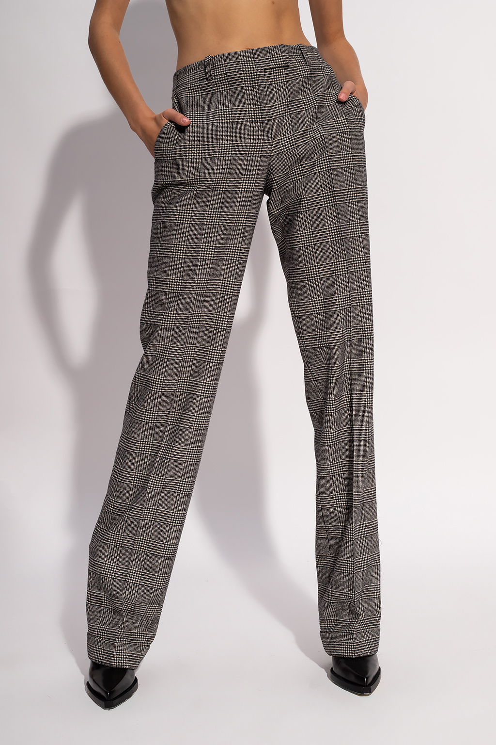 michael kors checkered pants