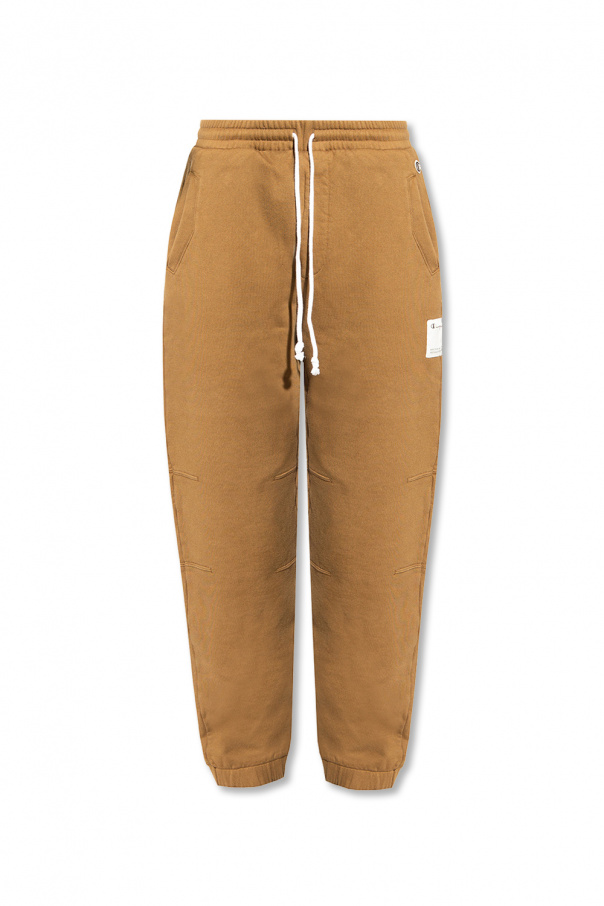 GenesinlifeShops Fiji - Brown Cotton sweatpants Champion - Шортиплавки  шорты swimming shorts pool оригінал примарк primark