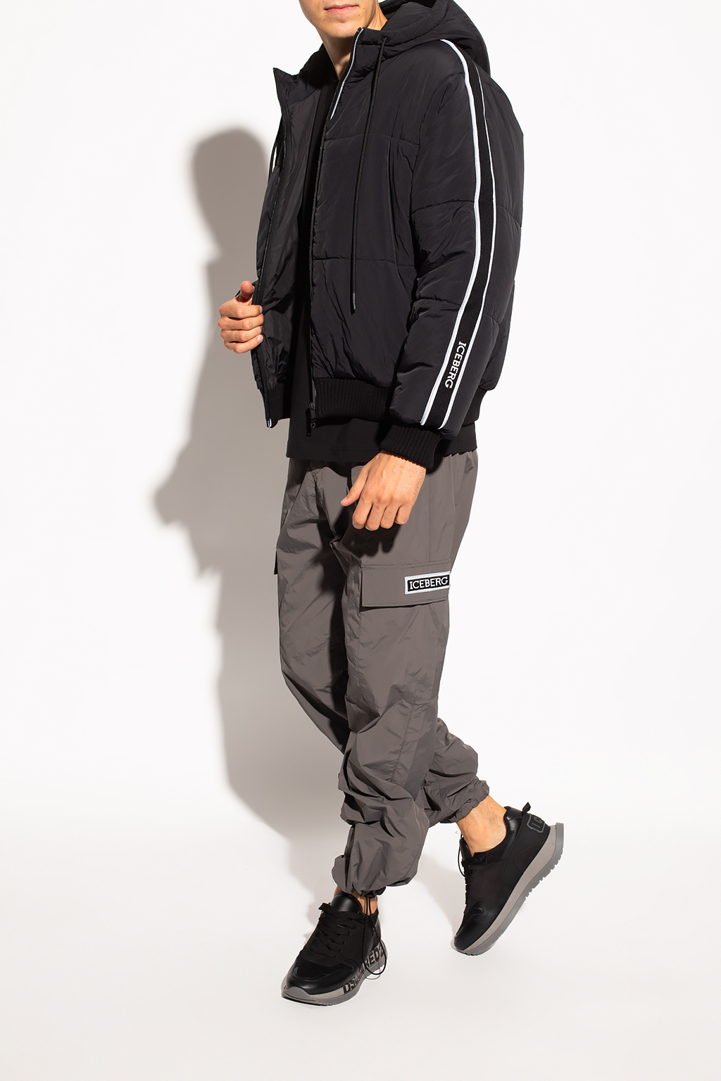 Iceberg sweatpants with pockets burberry trousers black